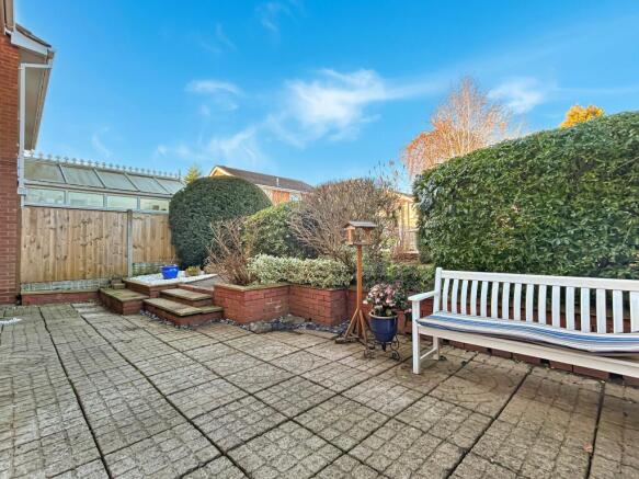 Rear Patio area