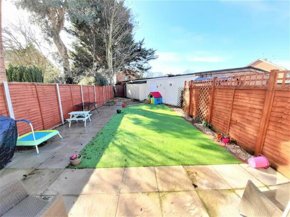 Rear garden