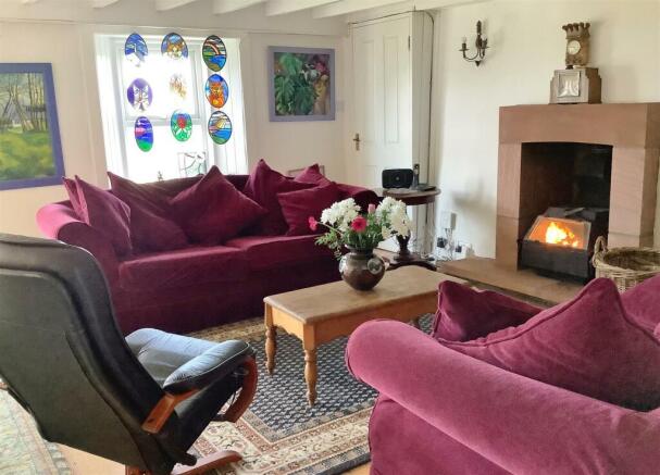 Living room towards front window