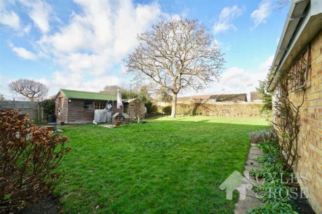 Rear garden