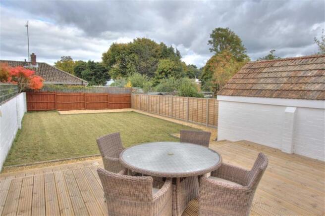 Rear Garden:
