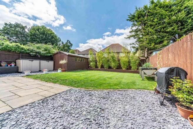 Rear garden