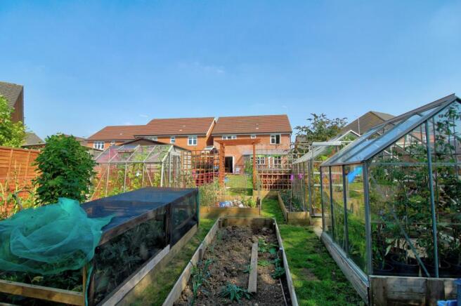 Allotment to house view