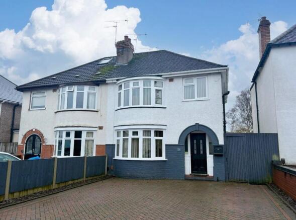 3-bed semi-detached on Aldersley Avenue, Aldersley, Wolverhampton, WV6, £260,000