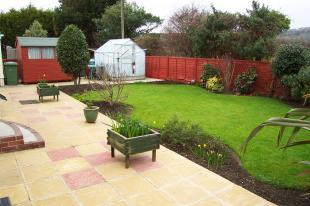 Rear garden