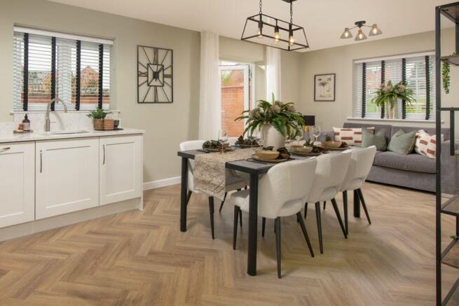 3 Marston Leys The Marlborough Internals Kitchen and Dining Area