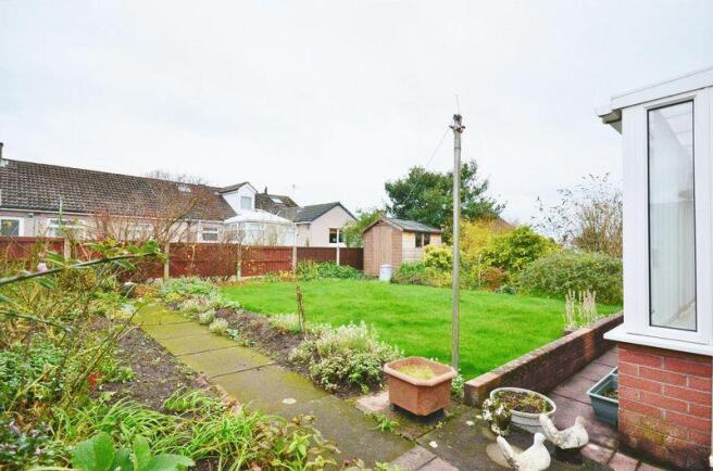 Rear garden