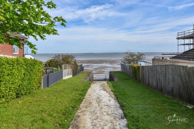 Gated access to the Beach