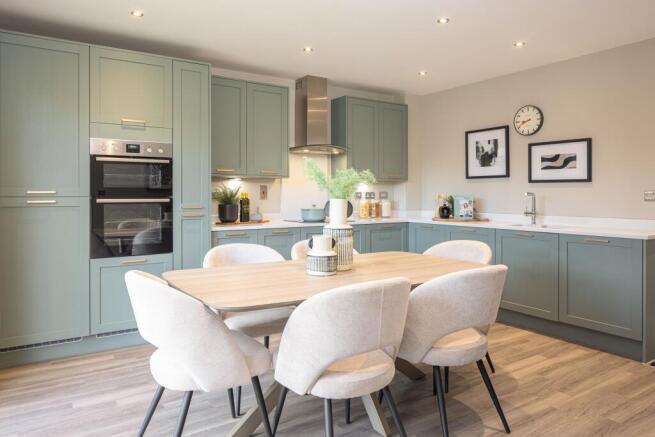 Kitchen diner in the Marlow detached four bedroom home