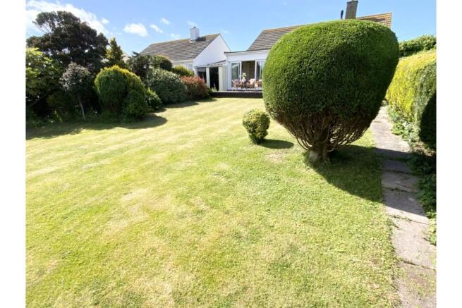 Rear garden