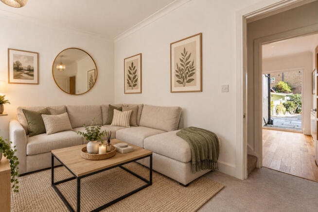 2-bed terraced on Glencoe Road, Weybridge, KT13, £550,000