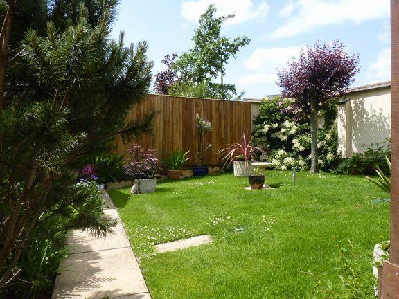 rear garden....