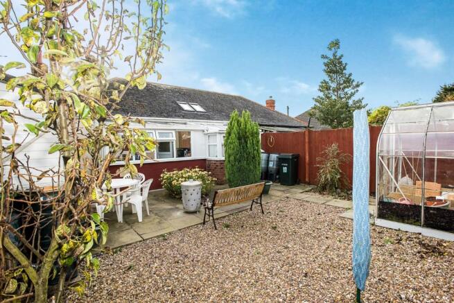 Rear garden
