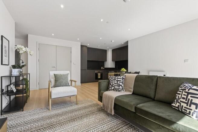 living room/kitchen