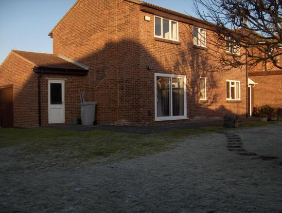 Rear of Property