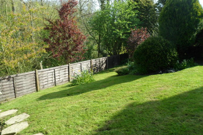 Rear garden