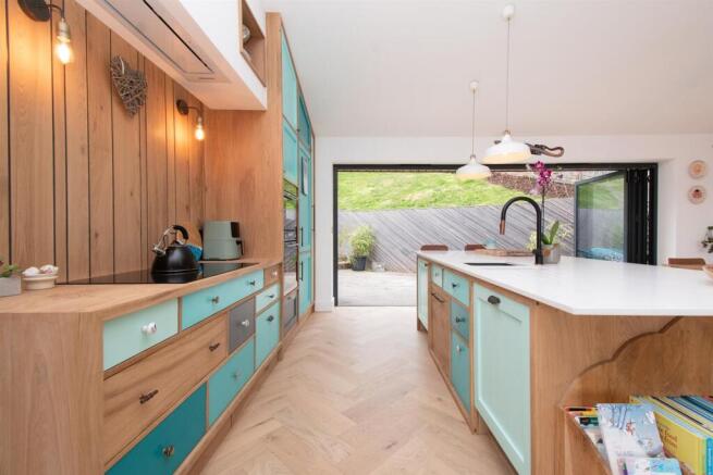 Open plan living space