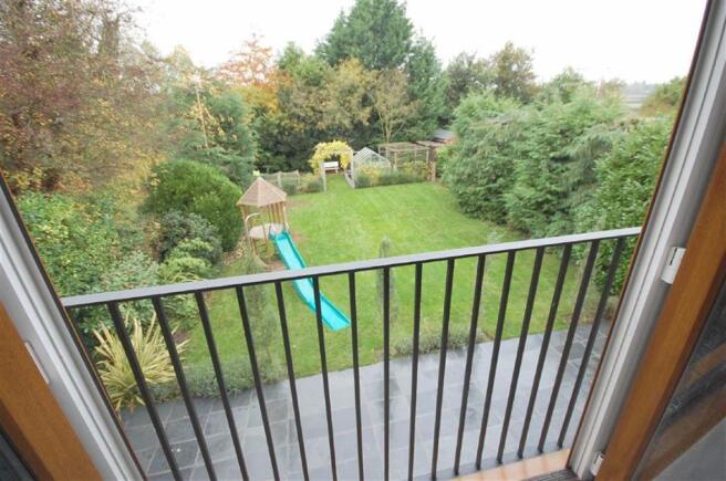 VIEW FROM BEDROOM ON
