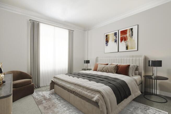 bedroom - this property has been virtually staged 