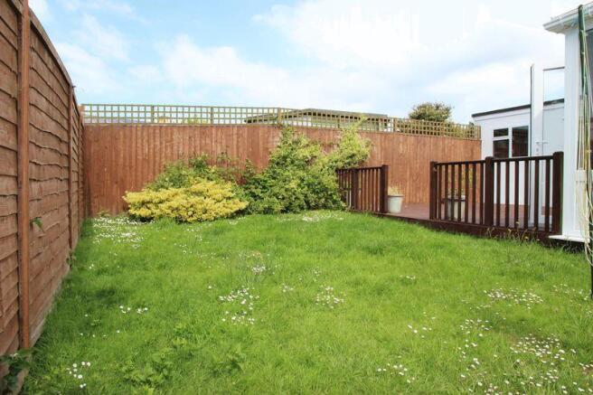Rear garden