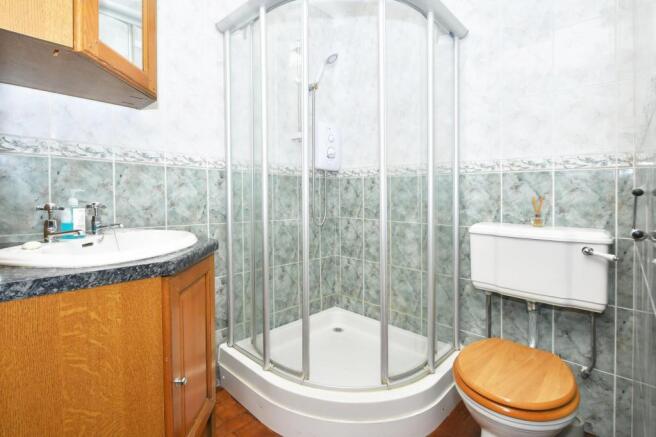 Ground floor shower room and WC.