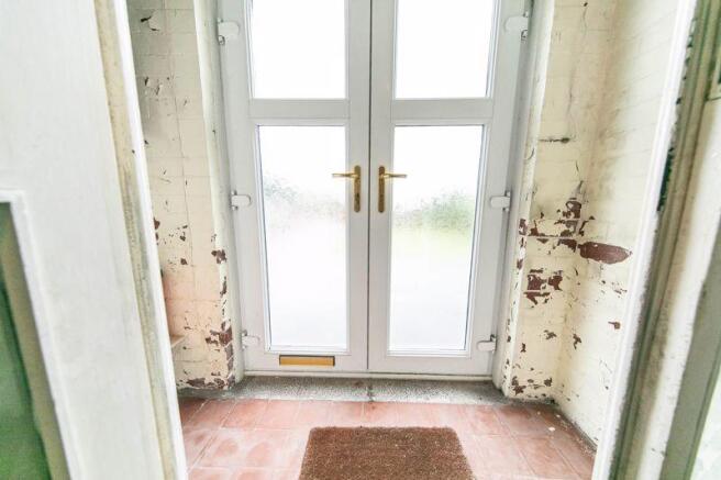 Entrance porch