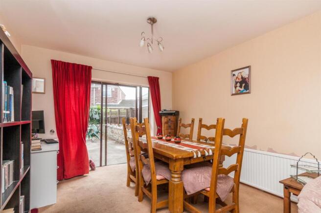 Spacious Through Lounge Dining Room
