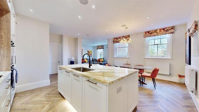 Kitchen to dining