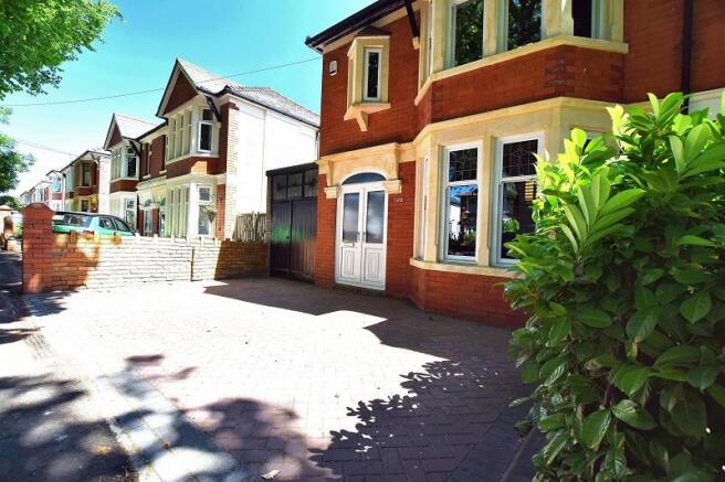 Driveway and entrance