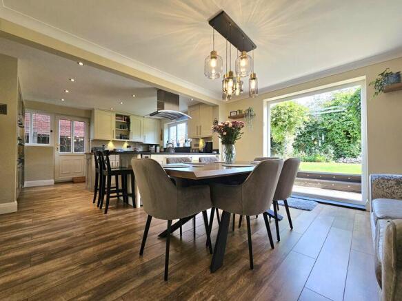 Dining Area into Kitchen