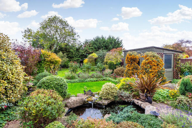 Rear garden