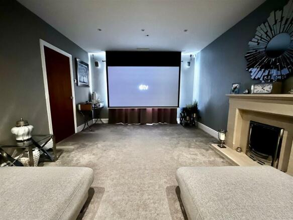 Lounge with Cinema Screen
