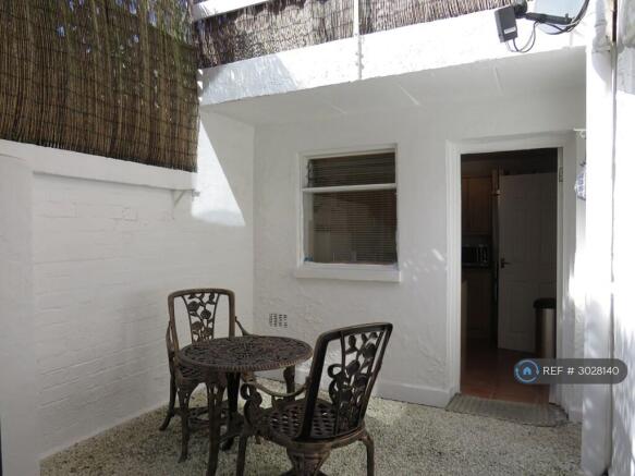 Rear Private South Facing Courtyard