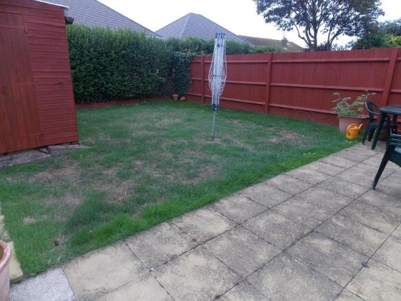 Rear garden