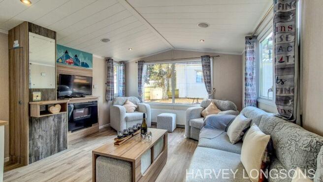 Swift Surfshack Lounge Area Waterside Holiday Park