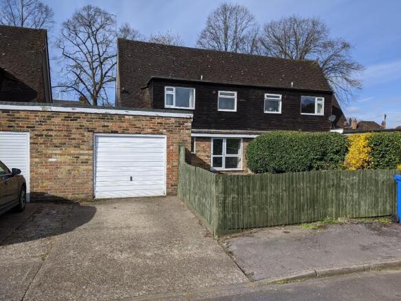 Rear with Garage