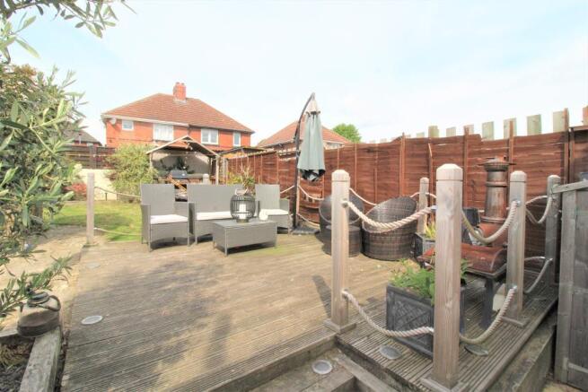 Rear garden