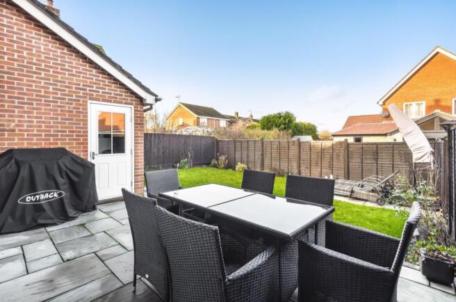Rear garden