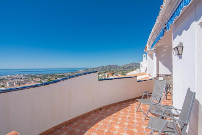 Open terrace sea vie
