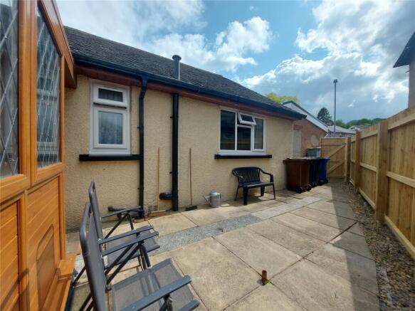 Rear Patio