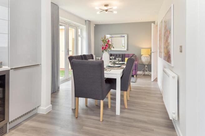 Family dining kitchen