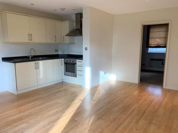 Open-plan kitchen / living area