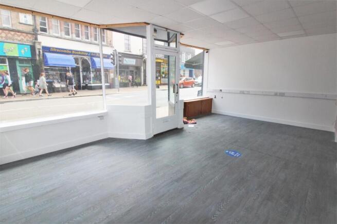 Front of shop