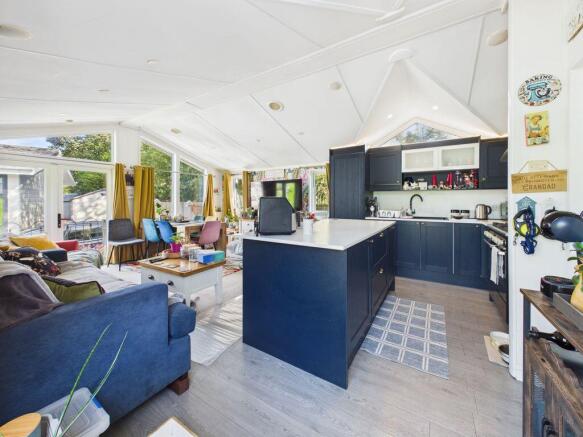 open plan living space