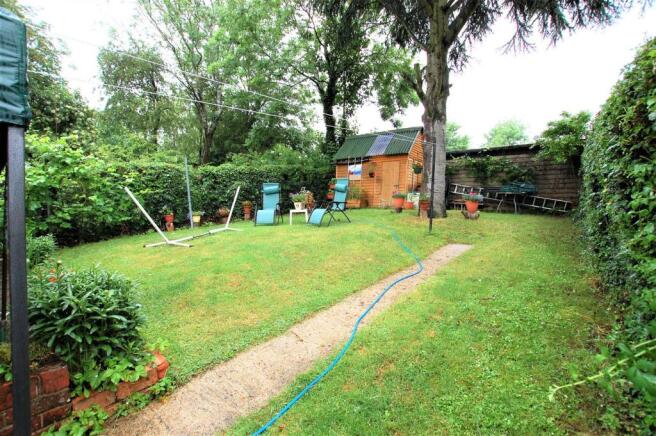 Rear garden