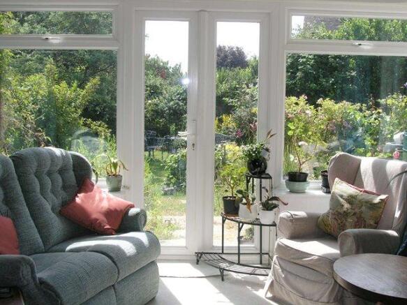 Sitting Room to garden