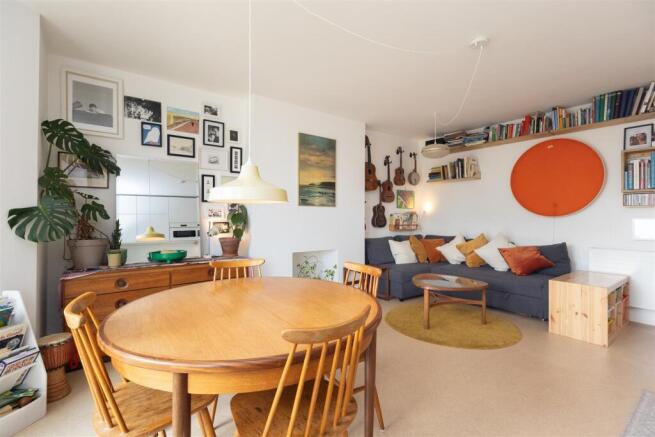 Open plan living space
