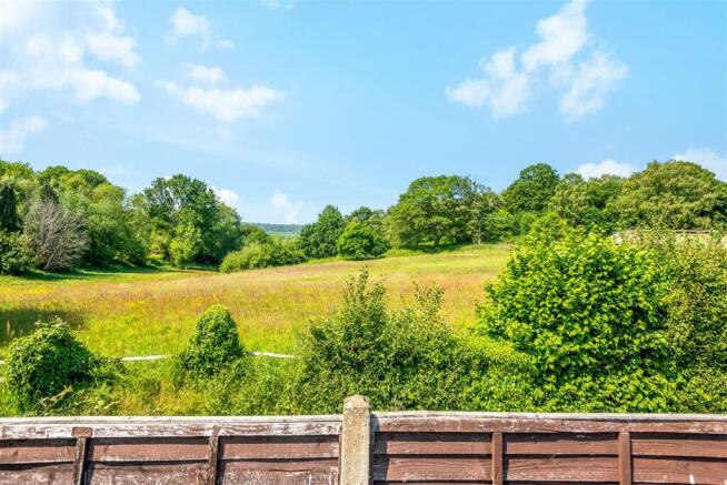 View from back of the garden