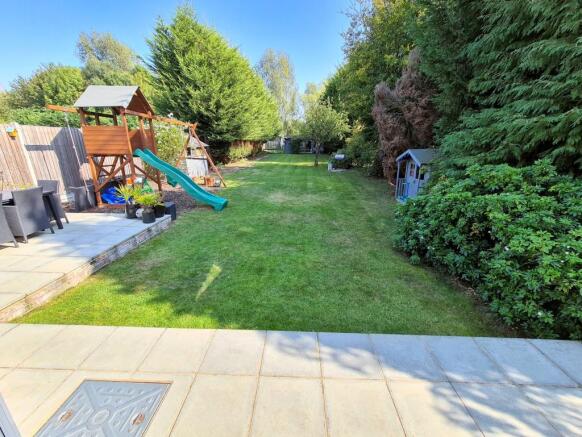 Rear garden
