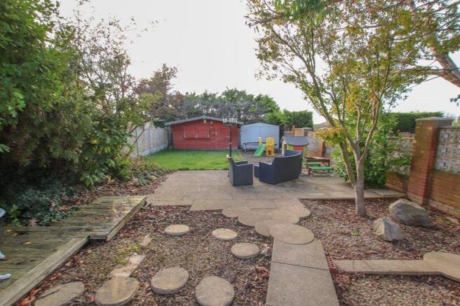 Rear garden